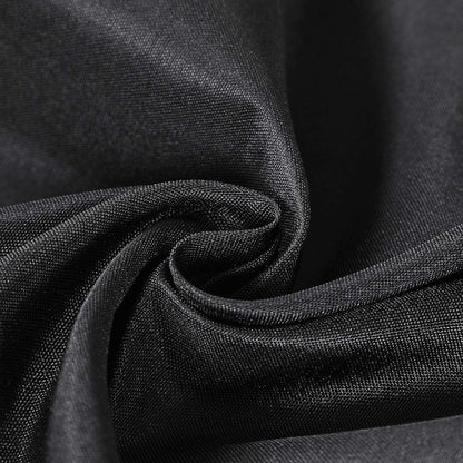 Rectangle Tablecloth 60X102 Inch Washable Polyester Fabric Table Cloth for Wedding Party Dining Banquet Decoration（60X102, Black）