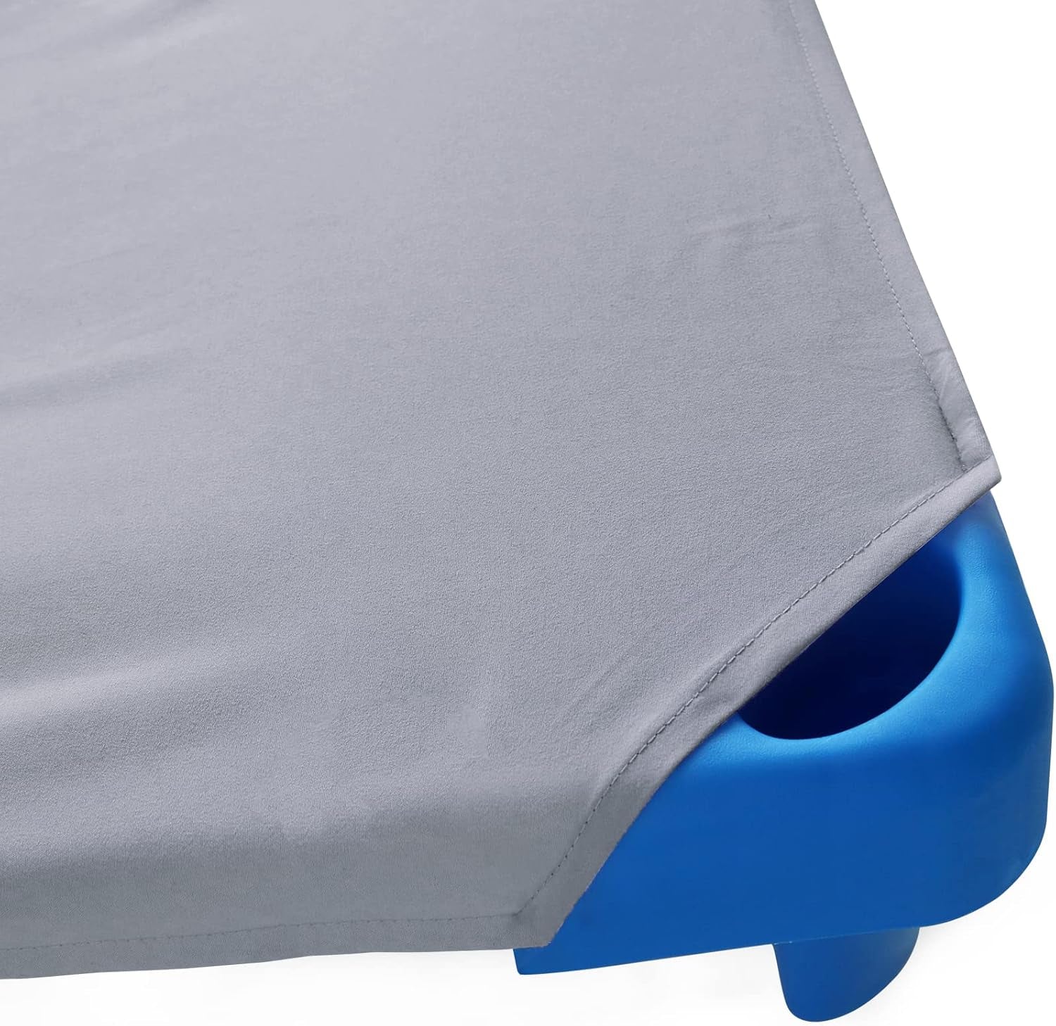 Cot Sheets for Daycare Standard Size, Children’S Naptime Cot Sheet,Breathable Microfiber Nap Sheet for Boys and Girls, 23" X 51", Grey