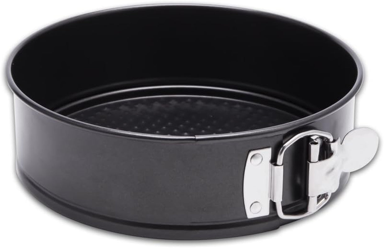9 Inch Non-Stick Cheesecake Pan Springform Pan with Removable Bottom/Leakproof - Black