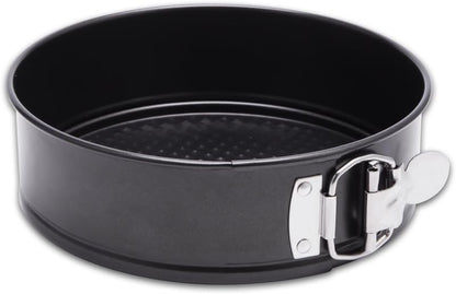 9 Inch Non-Stick Cheesecake Pan Springform Pan with Removable Bottom/Leakproof - Black