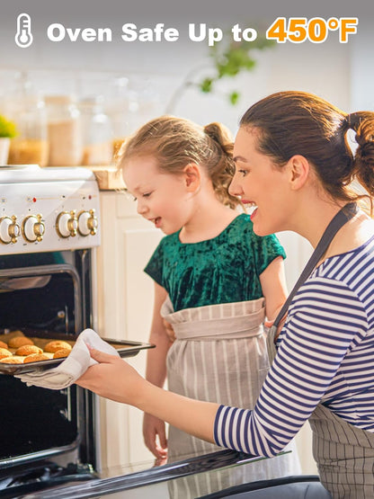 50 Pcs Parchment Paper Baking Sheets, 12X16 Inches Non-Stick Precut Baking Parchment, for Baking Grilling Air Fryer Steaming Bread Cup Cake Cookie and More (Unbleached)