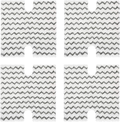Replacement Steam Mop Pads (4 Pack) for Shark Lift-Away Pro & Shark Genius Mop Systems Compatible with Models S3973, S3973D, S3973WM, S5001, S5002Q, S5003A, S5004, S5004W, S6001W, S6001WM, S6002, S6002C, S6003D, S6003W