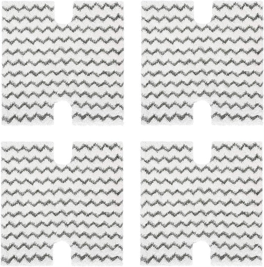 Replacement Steam Mop Pads (4 Pack) for Shark Lift-Away Pro & Shark Genius Mop Systems Compatible with Models S3973, S3973D, S3973WM, S5001, S5002Q, S5003A, S5004, S5004W, S6001W, S6001WM, S6002, S6002C, S6003D, S6003W