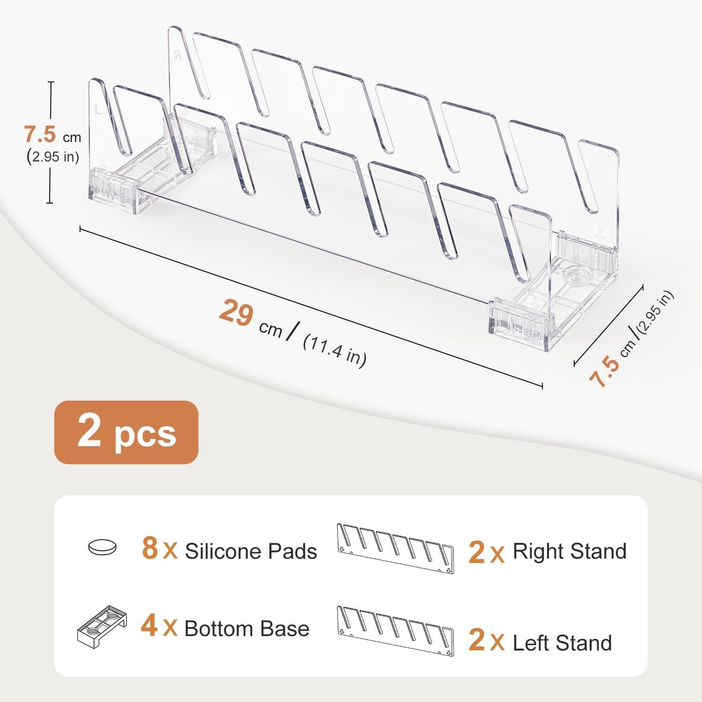 Hat Stand for Baseball Caps, 2 Pcs Hat Organizer for 14 Baseball Caps, Hat Racks for Baseball Caps, Hat Holder Display and Organizer for Bedroom, Closet, Dresser, Office