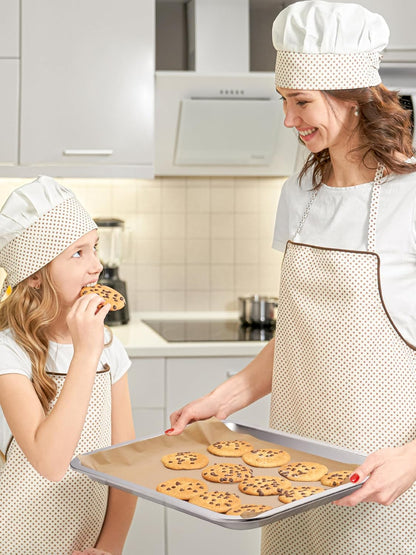 200 Pcs Parchment Paper Baking Sheets, 8X12 Inches Non-Stick Precut Baking Parchment, for Baking Grilling Steaming Bread Cup Cake Cookie and More (Unbleached)