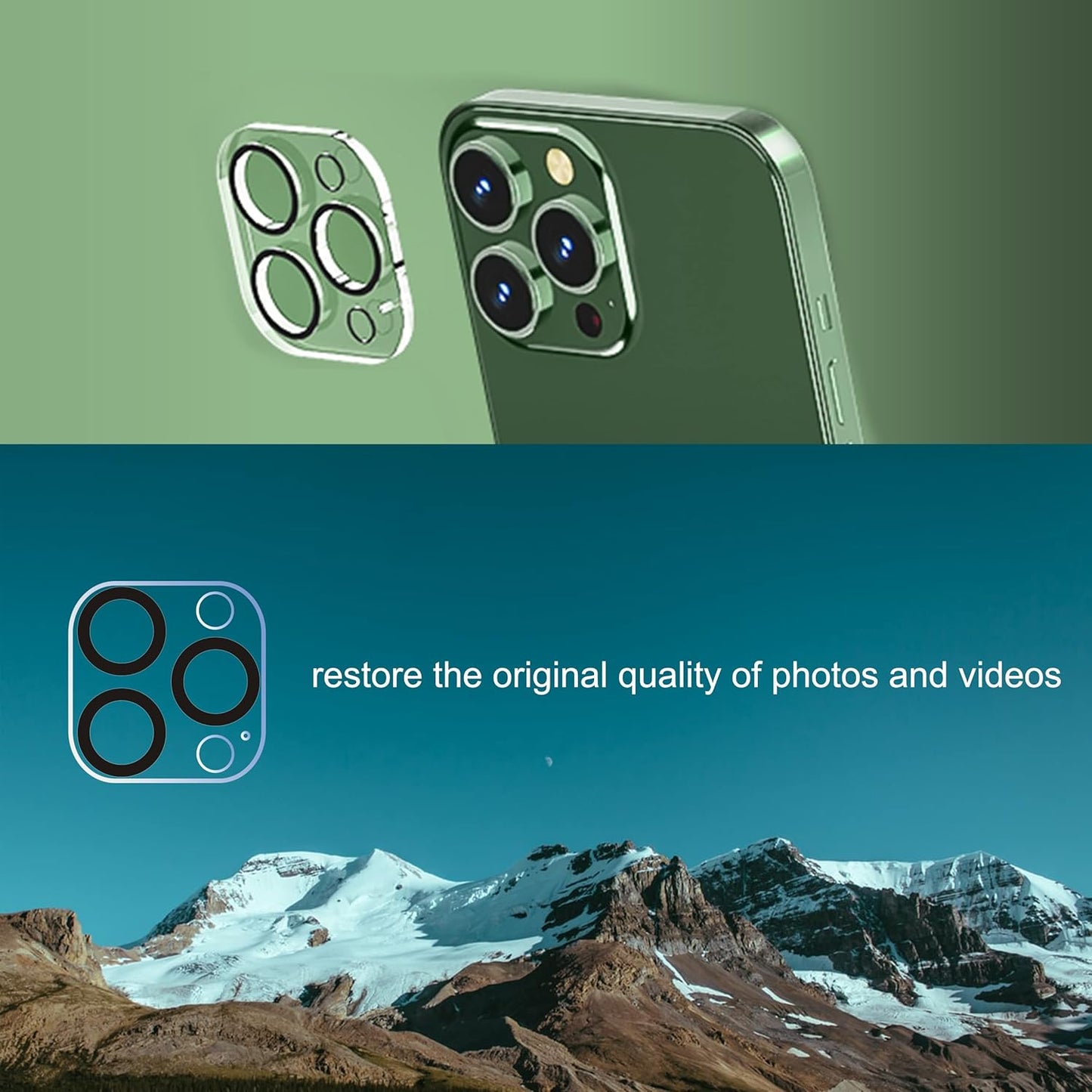 3 Pack Screen Protector for Iphone 16 Pro Max and 3 Pack Lens Protector for Iphone 16 Pro/16 Pro Max