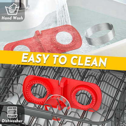 Sandwich Cutter and Sealer - Stainless Steel Decruster Sandwich Maker - Peanut Butter and Jelly Crustless Sandwich Bread Pancake Maker Cookie Cutter for Kids Children Boys Girls