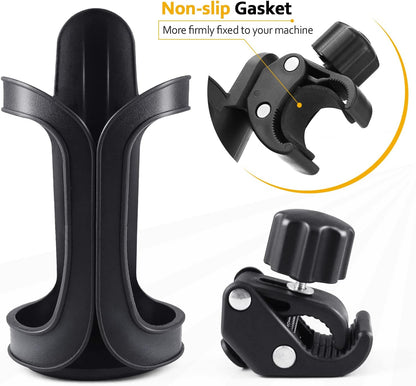 Pack of 2 Pram Cup Holder,Universal Stroller Cup Holders,Adjustable Pushchair Bottle Organizer for Bikes, Trolleys,Walkers and Wheelchairs