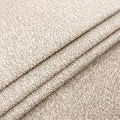 2-Pack Faux Linen Round Table Covers with Flannel Backing, Waterproof Vinyl Fitted Elastic Tablecloths for Picnics, Parties, and Indoor Dining (Fits 45"-56" Round Tables)