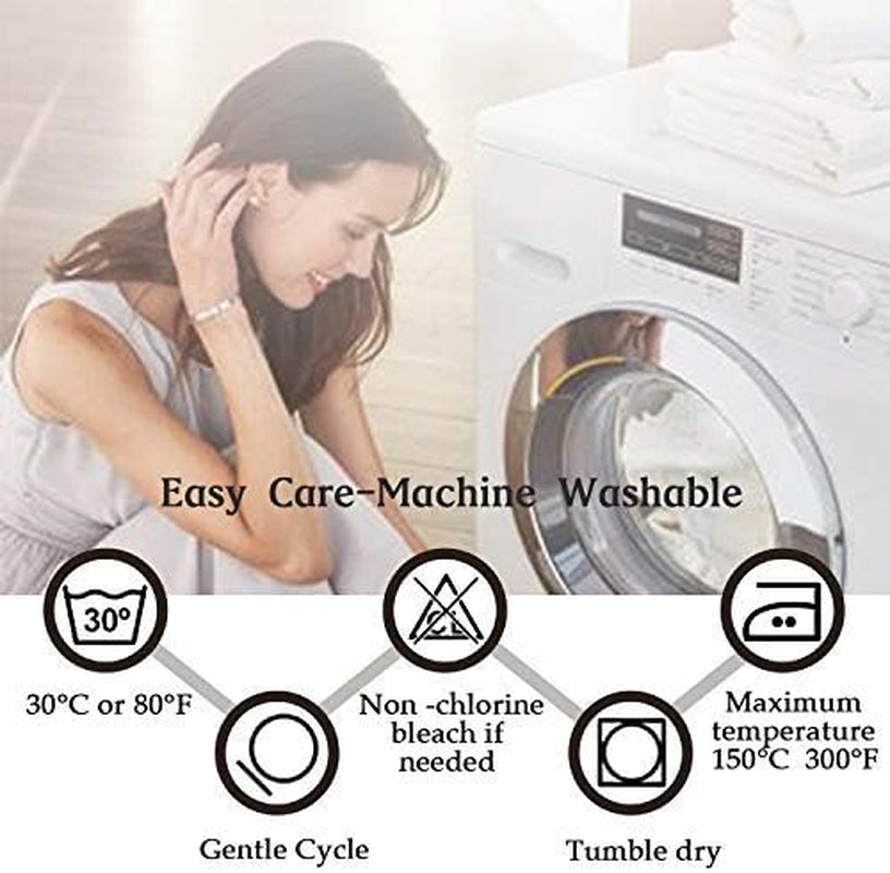 Natural Linen Kitchen Curtains 36 Inch Length Textured Flax Curtain Tiers for Bathroom/Kitchen Windows Rod Pocket Small Curtains (2 Panels, Natural)