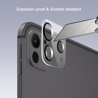 Screen Protector for Ipad Pro 11 Inch 2024 5Th Generation 2 Pack + 2 Pack Camera Lens Protector,Tempered Glass 0.33Mm,Face ID & Apple Pencil & Case Compatible [4 Pack]