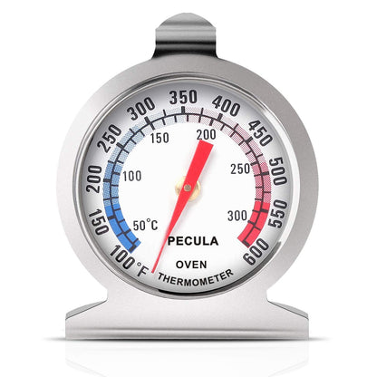 2 Pack Refrigerator Thermometer -30~30°C/-20~80°F and 1 Pack Oven Thermometer 50-300°C/100-600°F