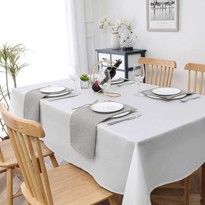 Linen Textured Cloth Napkins Set of 12 (18" X 18") Linen Textured Dinner Napkins Waterproof Extra Soft Thick Durable Reusable Napkins with Hemmed Edges, Heather Gray