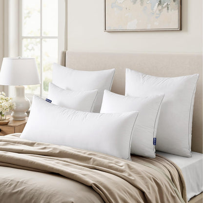 16X26 Pillow Insert -Decorative Throw Pillow with 100% Cotton Cover Rectangle for Sofa Couch
