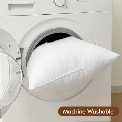 20X20 Inch Throw Pillow Insert Premium Throw Pillow Polyester Microfiber Stuffer Pillow for Sofa Bed Couch