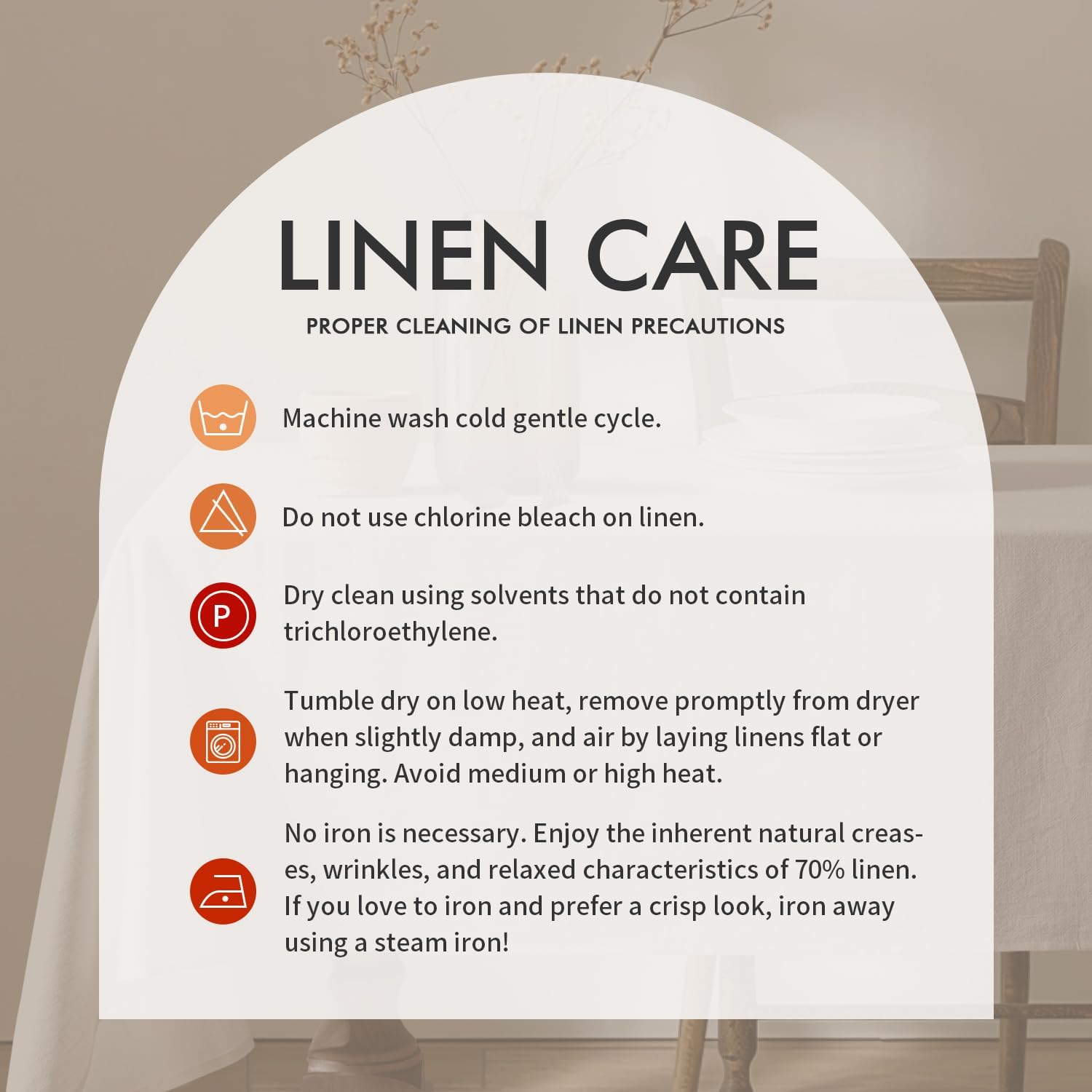 White Linen Cotton Blend Tablecloth Rectangle, Luxury Waterproof Stain Resistant Durable Farmhouse Oblong Table Cloth for Dining Party Christmas Weddings Birthday Picnic Events, 52 X 84 Inch