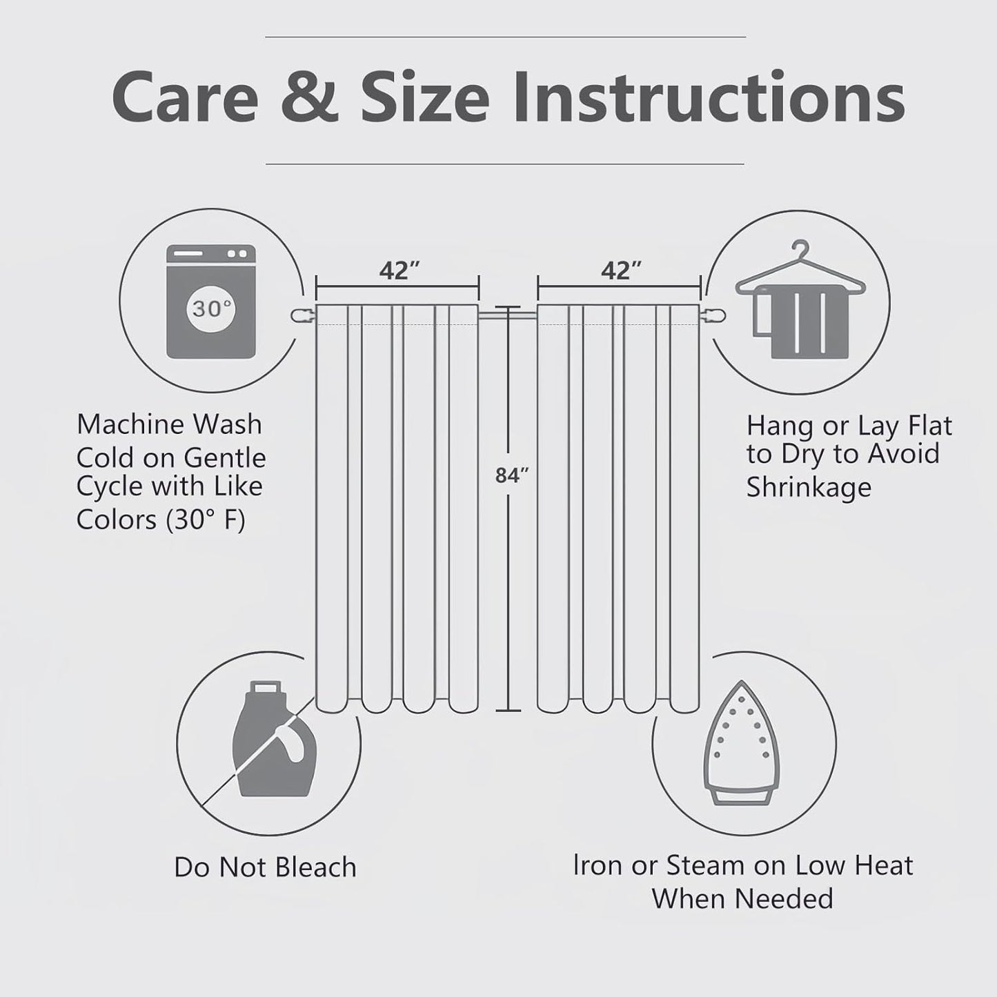 Colin Sage Green Curtains 84 Inches Long for Bedroom Living Room 2 Panels Set, Semi Sheer Light Filtering Soft Linen Textured Curtain, Modern Rod Pocket Drapes, 2 Panels, 42 X 84 Inch