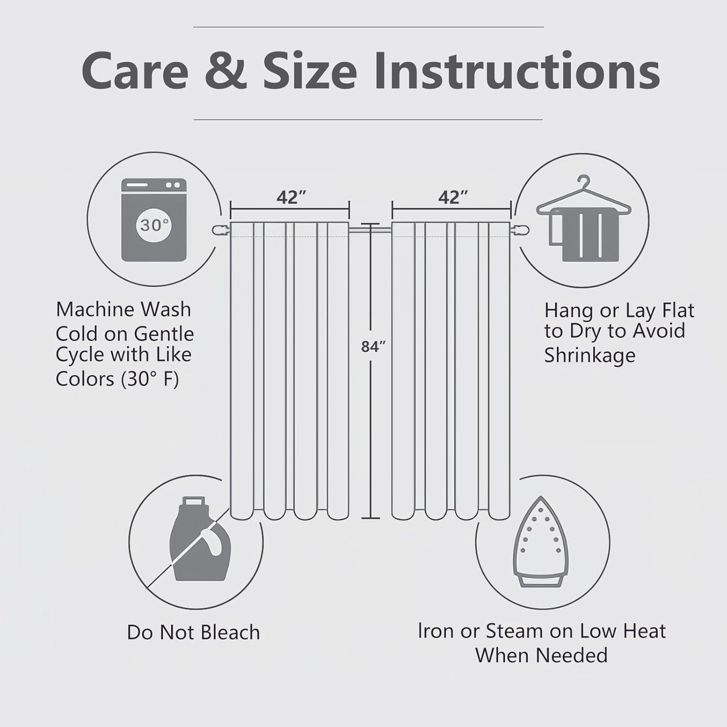 Colin Sage Green Curtains 84 Inches Long for Bedroom Living Room 2 Panels Set, Semi Sheer Light Filtering Soft Linen Textured Curtain, Modern Rod Pocket Drapes, 2 Panels, 42 X 84 Inch