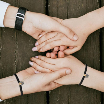 2Pcs Rope Woven Friendship Bracelets Best Friends String Matching Handmade Adjustable Butterfly Charm Cord Bracelets for Women Girls Lovers Couples Christmas Thanksgiving Gifts with Thanks Cards