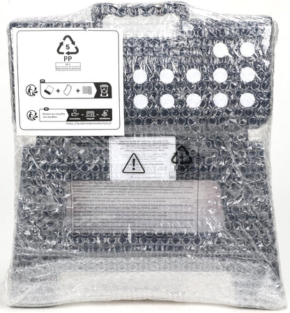 Folding Step Stool - (Pack of 2) Foot Stool with 9 Inch Height - Holds up to 300 Lbs - Lightweight Plastic Foldable Step Stool for Kitchen, Bathroom & Living Room (Black)