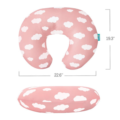 Nursing Pillow Cover 2 Pack for Breastfeeding Pillow, Ultra Soft and Cozy Nursing Slipcovers, Snug Fits Boppy Pillow, Perfect Choice for Mom