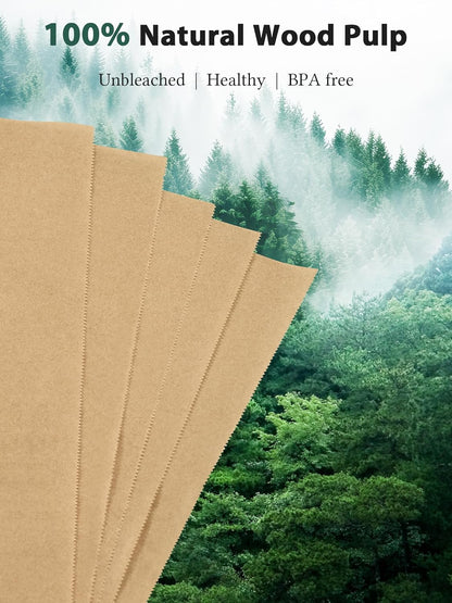 200 Pcs Pop-Up Parchment Paper Sheets, 10.7X15 Inch Pre-Cut Parchment Paper for Baking, Non-Stick Greaseproof Baking Paper for Grilling Wrapping Air Frying, Compact Volume, Unbleached