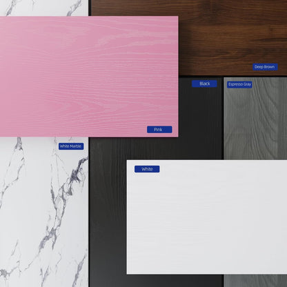 32 Inch Small Computer Desk with 2 Drawers for Bedroom Study Writing Home Office Table for Small Spaces Black