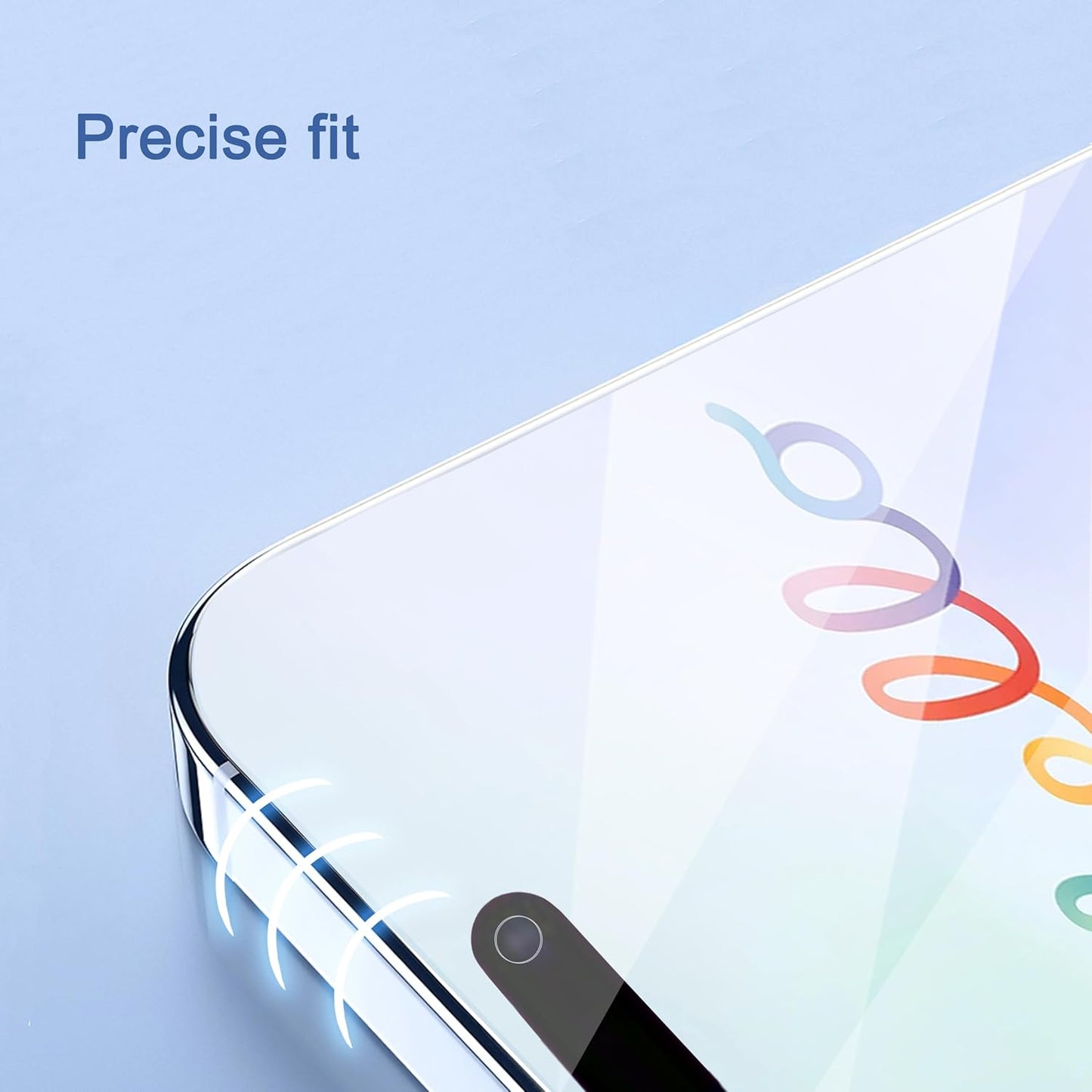 3 Pack Screen Protector for Iphone 17 Pro [6.3 Inch] with Installation Frame and 3 Pc Lens Protector for Iphone 17 Pro