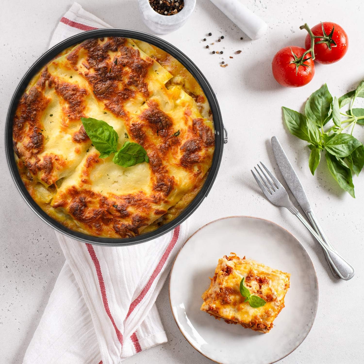 7 Inch Non-Stick Springform Pan/Cheesecake Pan/Leakproof Cake Pan - Accessories for Instant Pot 6, 8 Qt Pressure Cooker