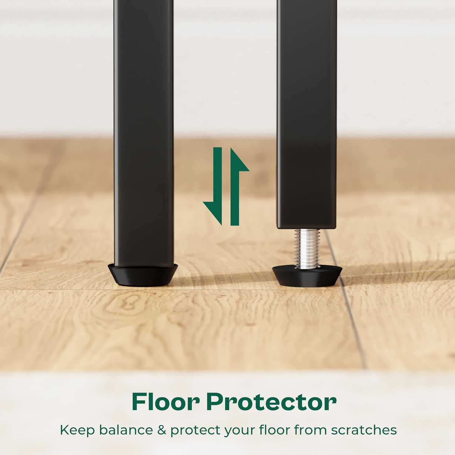 Set of 2 Nightstands with Fabric Drawers and Open Shelves, Rustic Brown Metal Frame Side Tables for Bedroom Storage