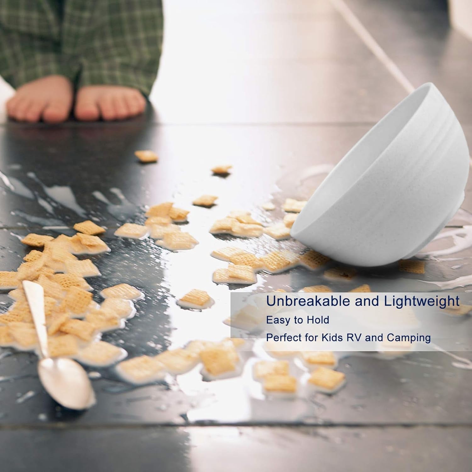 Cereal Bowls 24 OZ Microwave and Dishwasher Safe Bowl Bpa-Free Eco-Friendly Bowl Sets Mixed Color for Cereal, Salad, Soup, Rice[Set of 8]