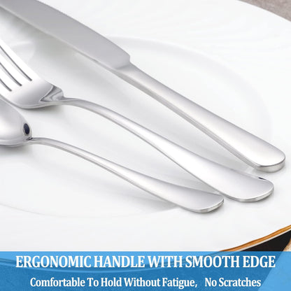 12 Piece Teaspoons Set,Food Grade Stainless Steel Tea Spoons,Durable Small Spoons,Metal Dessert Spoon,Spoon Silverware for Home,Kitchen or Restaurant,Mirror Polished & Dishwasher Safe,6.7-Inch