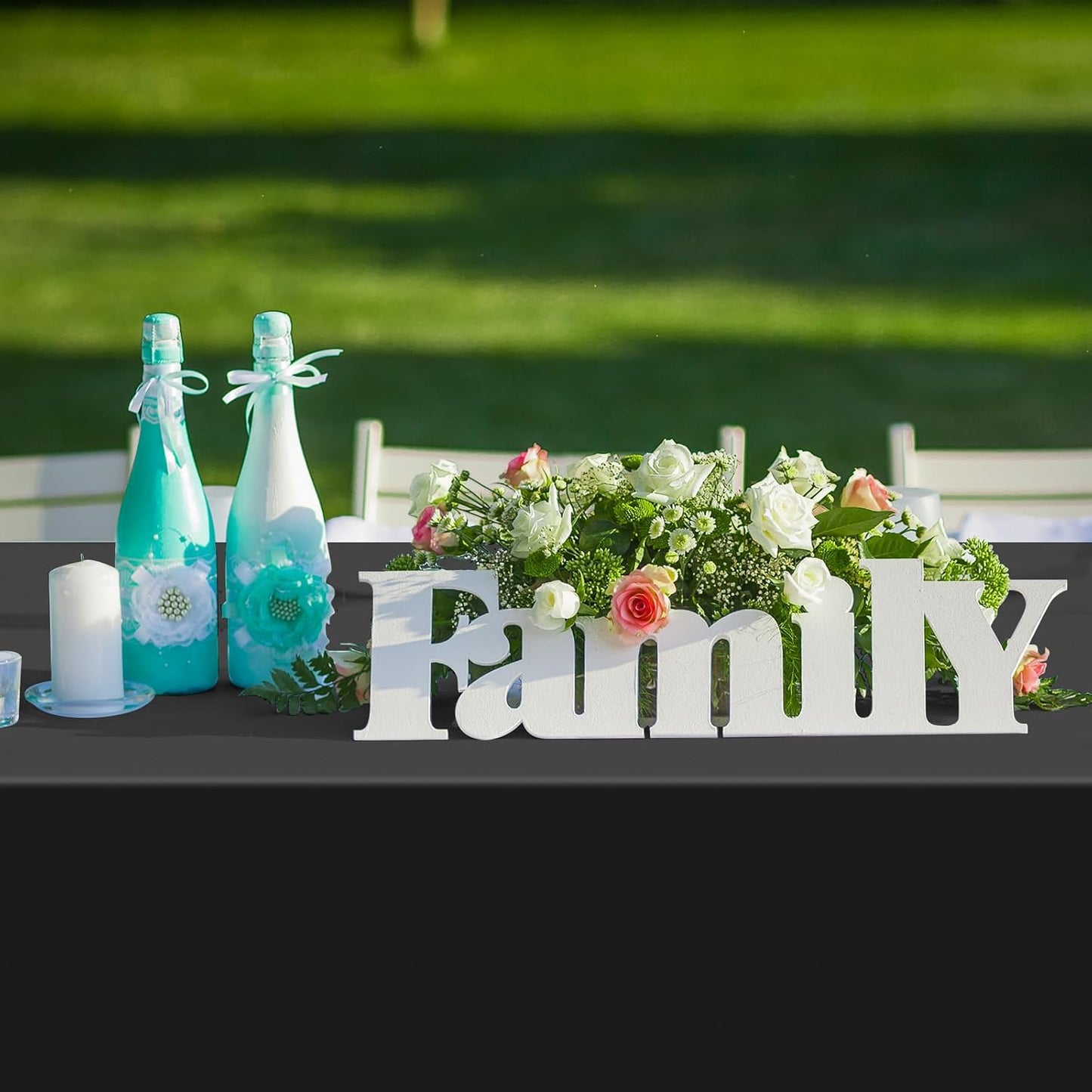 3Pcs Black Rectangle Tablecloth,Disposable Plastic Table Cloth,Waterproof Black Table Cover for Graduation Birthdays Weddings Anniversary Party Decorations,54 X 108 Inch