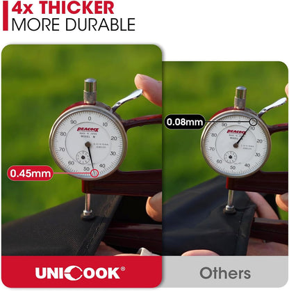 Griddle Cover for Blackstone 22 Inch and 17 Inch Griddle with Hood and Stand, Heavy Duty Waterproof Outdoor BBQ Grill Cover with Sealed Seam, Black