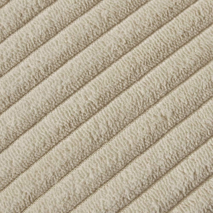 Tan Boho Decorative Throw Pillow Covers 18X18 with Pom-Poms, Soft Corduroy Solid Square Cushion Cases Set for Living Room Couch Sofa Bedroom Car (18X18 Inch/45X45 Cm, Khaki)