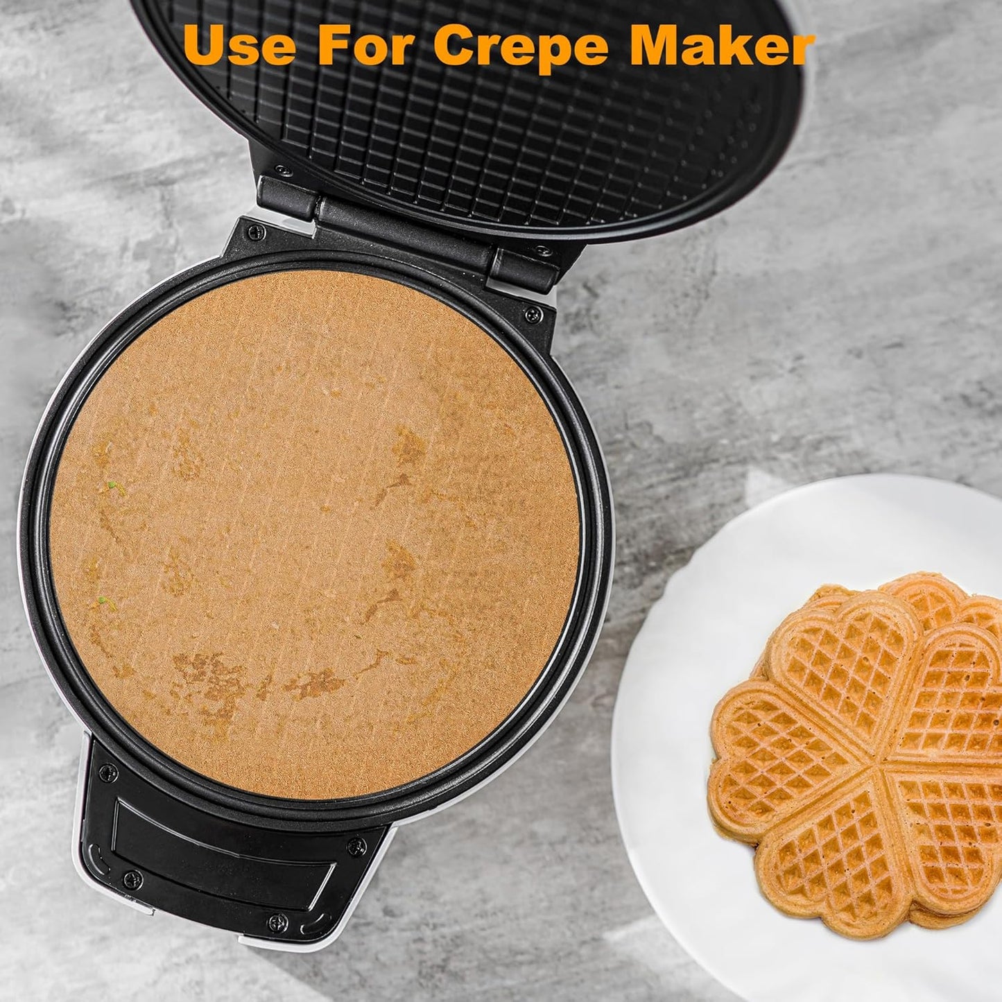 100 Pcs Unbleached Parchment Paper Baking Sheets Round, 4 Inches Non-Stick Precut Baking Parchment, Perfect for Baking Grilling Air Fryer Steaming Bread Cup Cake Cookie and More