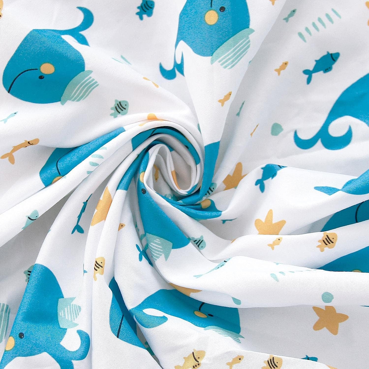 Floor Lounger Cover Only, Non-Slip & Super Soft Floor Pillow Bed Cover, 88''×26''Fits Five Standard Size Pillows, Whale Queen (Pillow Not Included)