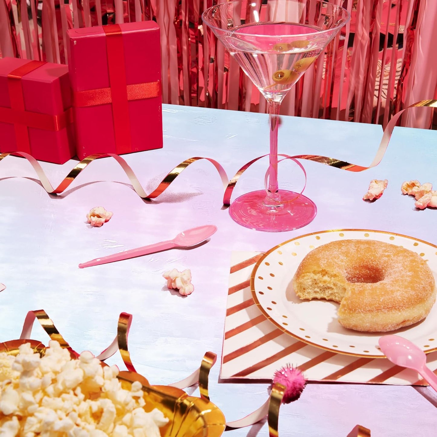 Set of 4 White Iridescent Disposable Tablecloths - 40 x 108 inches - Shiny Holographic Plastic Covers for Party, Wedding, and Banquet Decor