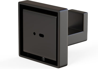 2 Pack Robe Towel Hooks for Bathrooms Matte Black Coat Hooks for Hanging Stainless Steel Heavy Duty Wall Mounted Shower Hooks Wall Hooks for Kitchen Bedroom,Hotel,Pool (Drilling)