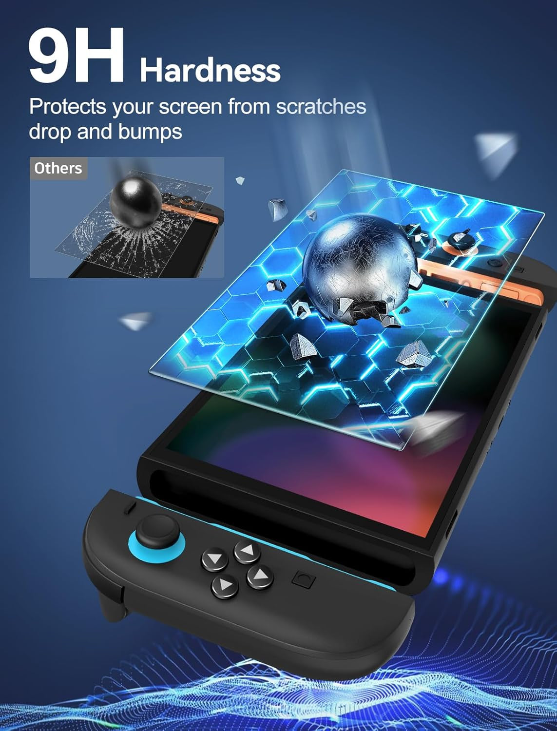 Screen Protector [2 Pack] Matte Tempered Glass for Nintendo Switch 2 7.9 Inch, Matte anti Glare Screen Protector with [Alignment Frame] Anti-Scratch Full Coverage Guard for Nintendo Switch 2