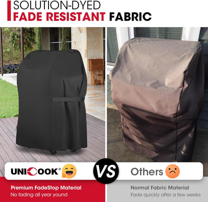 30 Inch Grill Cover, Heavy Duty Waterproof 2 Burner Small BBQ Cover, Compatible with Weber Spirit 210 with Side Tables Down, Does NOT Fit Spirit II E-210 (Include 2025 Version) with Table Up