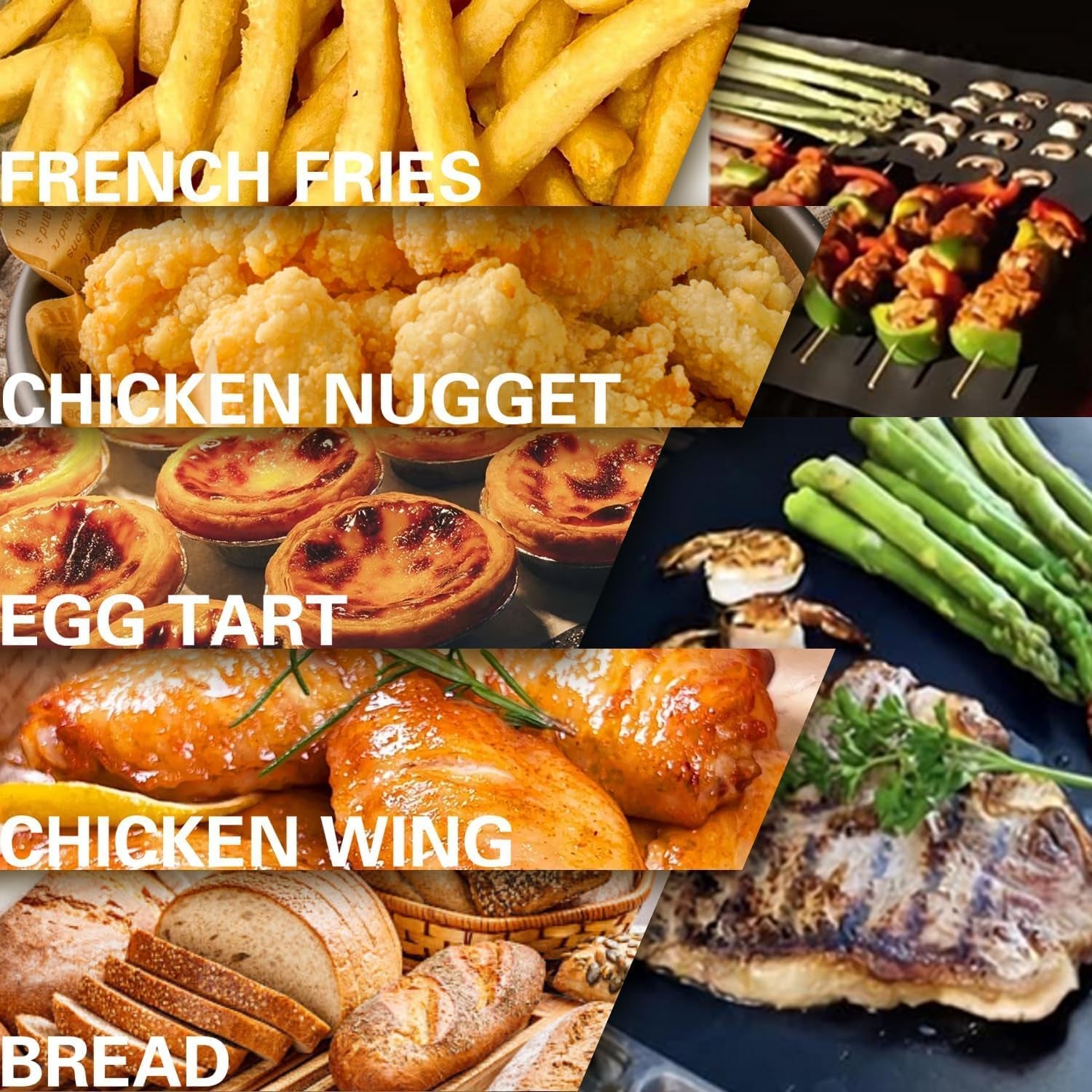 Air Fryer Liners Compatible with Emeril Lagasse 26 QT Extra Large Air Fryer, 100 PCS Unbleached Parchment Paper Disposable with 4 PCS Airfryer Oven Liners for Emeril Lagasse Accessories