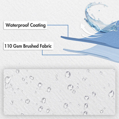 Outdoor Pillows Pack of 4 12X20 Inch Outdoor Pillow Inserts Waterproof Decorative Throw Pillow Inserts, Rectangle Water Resistant Pillow for Garden Couch Furniture