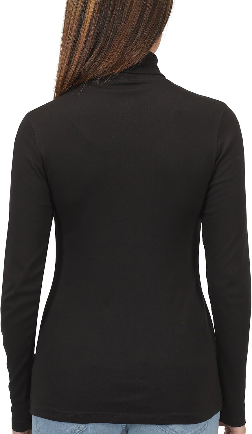 3 Pack Women’S Turtleneck Long Sleeve Tops Slim Fit Thermal Base Layer Shirts