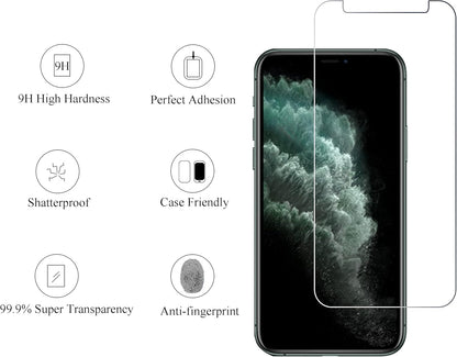 Privacy Screen Protector Compatible for Iphone 11 Pro Max/Iphone Xs Max 6.5 Inch 2Pack and 2Pack Screen Protector for Iphone 11 Pro Max[6.5 Inch] + 2 Pack Camera Lens Protector