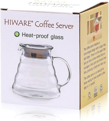 600Ml Coffee Server, Standard Glass Coffee Carafe, Coffee Pot, Clear