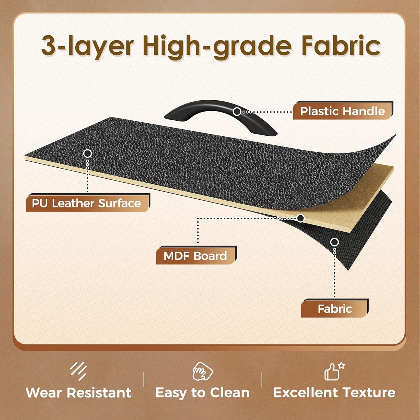 63-Inch TV Stand for 65-70 Inch TVs, 11-Drawer Long Dresser with Power Outlets and LED Lighting, Black Entertainment Center with Storage and PU Leather Surface