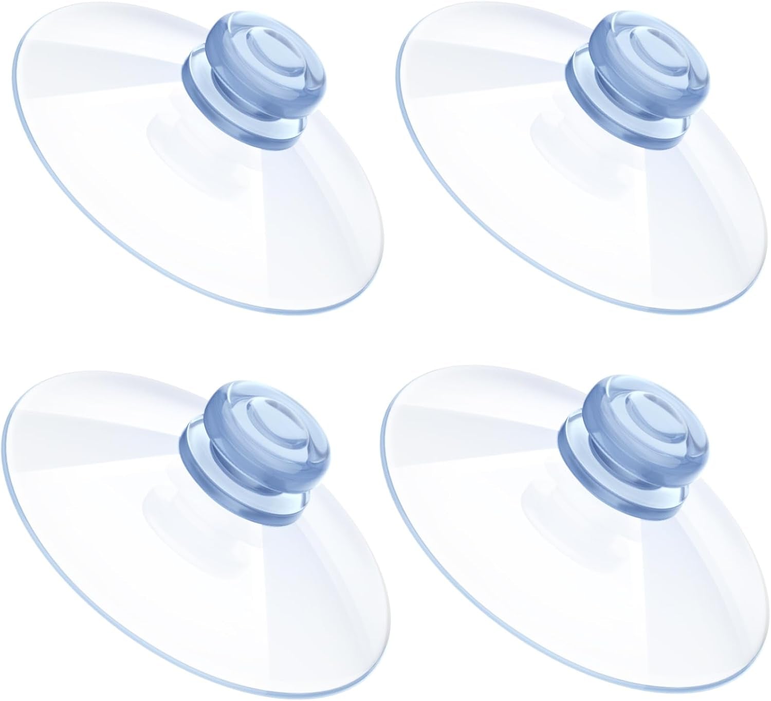 Suction Cups for Sponge Holder,Replacement Sponge Holder Suction,Kitchen Sink Caddy Hooks,Hooks for Sink Caddy,No Drilling,Kitchen Hook Strong Suction-4 Packs