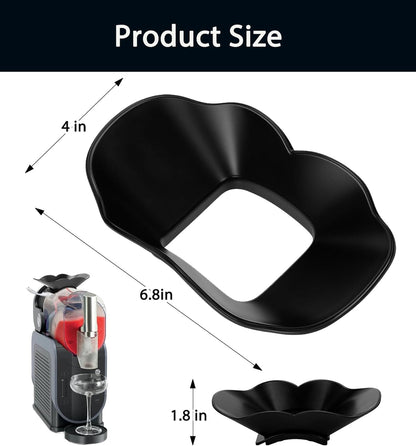 Funnel for Ninja Slushie Machine,Anti-Splash Flow Hood Prevent the Liquid from Spilling for Ninja Slushie Machine Fs301&Fs300,Slushie Machine Accessories
