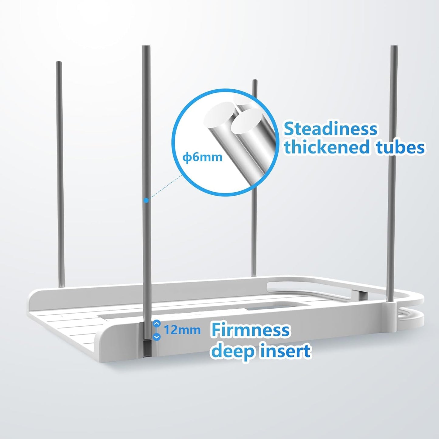 2-Tier Pull Out under Sink Organizers for Kitchen, Bathroom, Pantry, Counter Top or Cabinet Organizer, Pack of 2